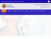 Tablet Screenshot of elbistanyasam.com
